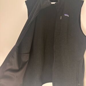 Patagonia Men's Black Fleece Vest